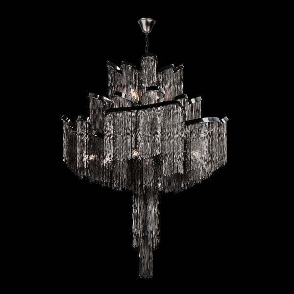 Подвесная люстра Loft IT Stream 10208/1000 Gunmetal