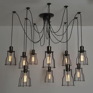 Люстра Loft-Concept Loft Industrial Cage Filament Pendant 40.381-0 4349