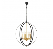 Подвесная люстра iLamp Element 9977-800 GoldBlack