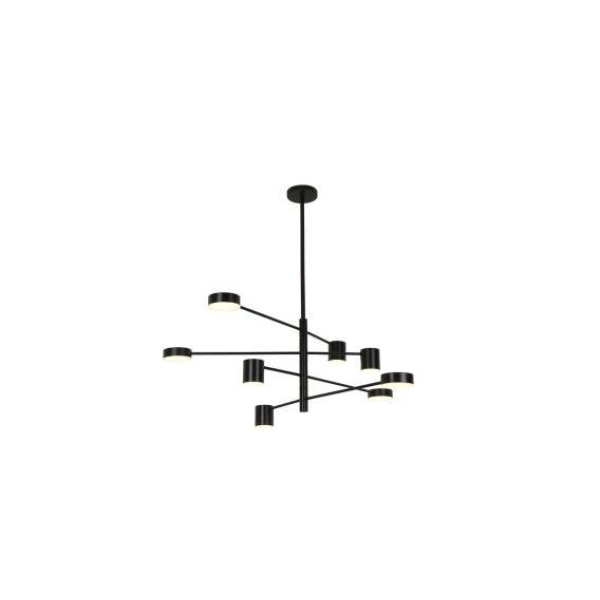 Люстра подвесная Alfa Light F4324-03 d100 h90 Black