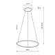 Подвесная люстра Nowodvorski Circolo Led M Silk Oliv E 11403