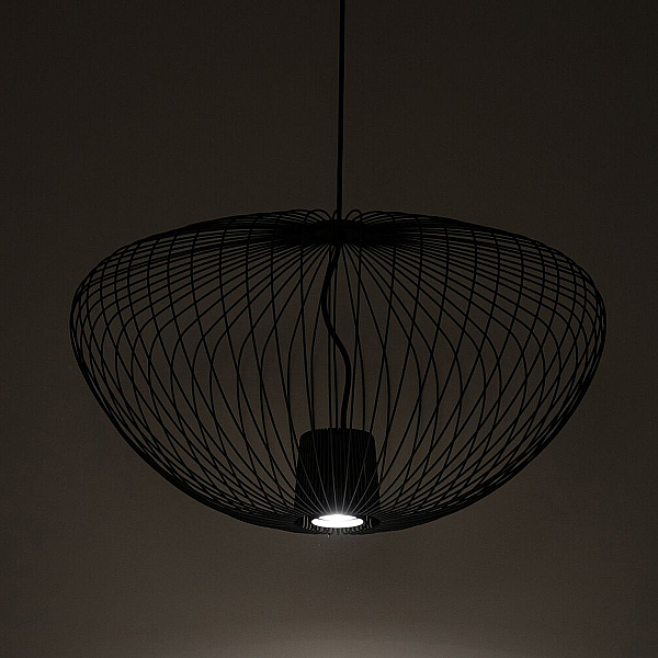 Подвесная люстра Nowodvorski Pumpkin M Umbra Gray 11245