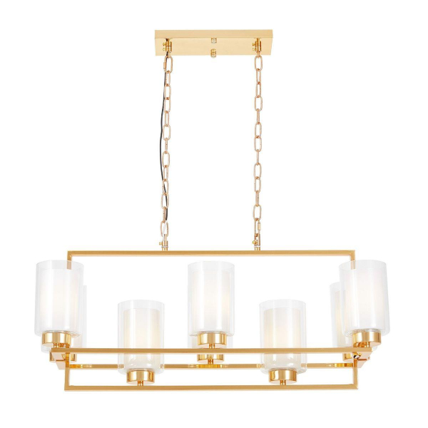Подвесная люстра Lumina Deco Lino LDP 1239-8 F.GD Подвесная люстра Lumina Deco Lino LDP 1239-8 F.GD