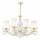 Подвесная люстра Arte Milano Florentia-3987 303987/8 Wh/Gd