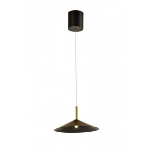 Люстра подвесная Alfa Light F3924-24 black+gol d 5W φ32*14*H(45,210）