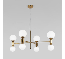 Подвесная люстра Eurosvet Bubble 30182/8 латунь