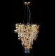 Подвесная люстра Crystal Lux Romeo SP10 Gold D600