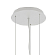 Подвесная люстра Nowodvorski Satellite M White 11233