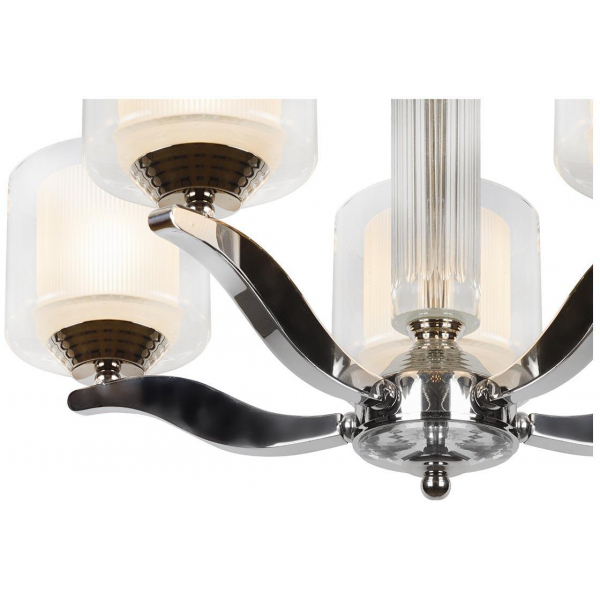 Подвесная люстра iLamp Simple 88265/5 CR Подвесная люстра iLamp Simple 88265/5 CR