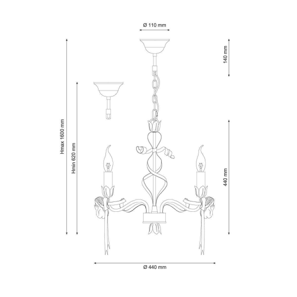 Подвесная люстра Lucia Tucci Angelo 147.3 Ivory Подвесная люстра Lucia Tucci Angelo 147.3 Ivory