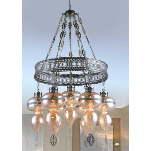 Люстра подвесная Alfa Light F1524-09 AB