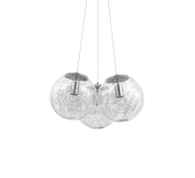 Подвесная люстра Ideal Lux Mapa Sat SP3 Nickel 176031