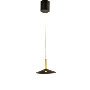 Люстра подвесная Alfa Light F3924-23 black+gol d 5W φ21*14*H (45, 210）