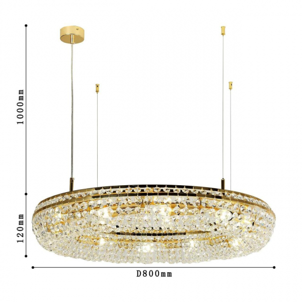 Подвесная люстра Favourite Monilibus 4015-12P Подвесная люстра Favourite Monilibus 4015-12P
