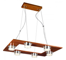 Подвесная светодиодная люстра Lucia Tucci Natura 152.6 Led Venge