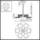 Подвесная люстра Odeon Light Riviera L-Vision 5450/99LB