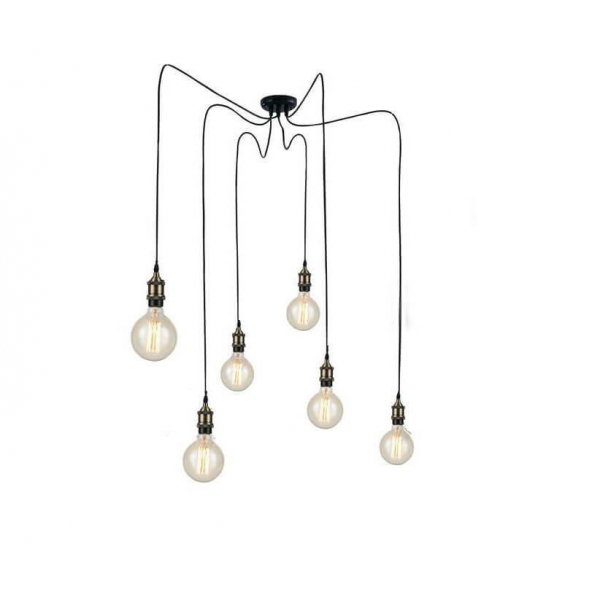Подвесная люстра Loft IT Spider Loft1162A/6 Подвесная люстра Loft IT Spider Loft1162A/6