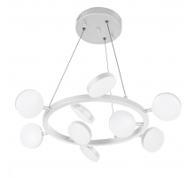 Подвесная светодиодная люстра iLedex Totes FS-016-D9 63W WH