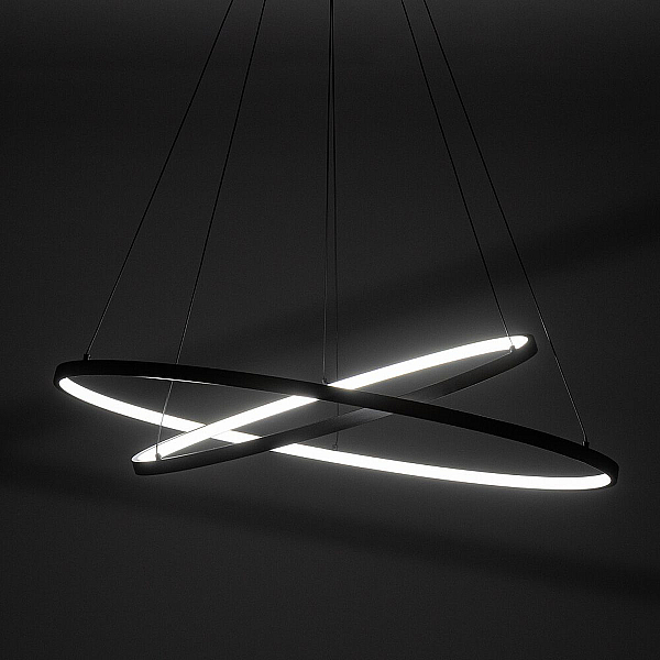 Подвесная люстра Nowodvorski Circolo Led Black 10814