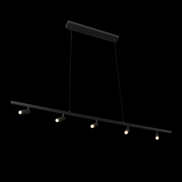 Подвесная светодиодная люстра Loft IT Sign 10260/5 Black Подвесная светодиодная люстра Loft IT Sign 10260/5 Black