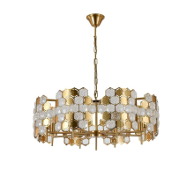 Подвесная люстра Indigo Delizia 12047/8P Brass V000572