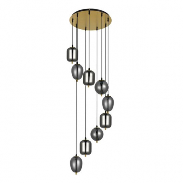 Подвесная люстра Arte Lamp Freddie A2231SP-9PB Подвесная люстра Arte Lamp Freddie A2231SP-9PB