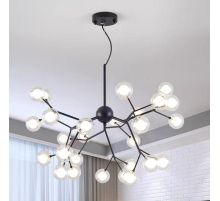 Люстра подвесная Alfa Light F2024-27 G4 Чёрный