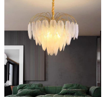 Люстра подвесная Alfa Light F2024-44 E14* 12 Античная бронза