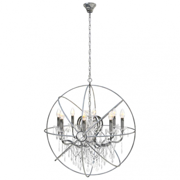 Подвесная люстра Loft IT Foucaults Orb Crystal 1896/8 Подвесная люстра Loft IT Foucaults Orb Crystal 1896/8