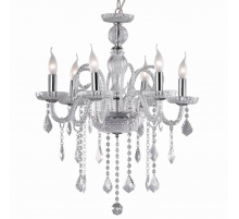 Подвесная люстра Ideal Lux Giudecca SP6 Trasparente 027821