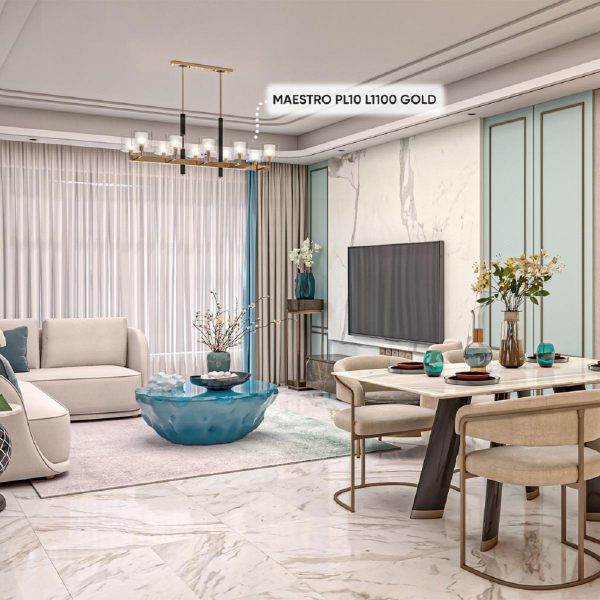 Подвесная люстра Crystal Lux Maestro SP-PL10 L1100 Gold Подвесная люстра Crystal Lux Maestro SP-PL10 L1100 Gold