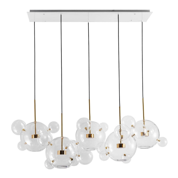 Подвесная светодиодная люстра Loft IT Bolle 2027-S5 Подвесная светодиодная люстра Loft IT Bolle 2027-S5