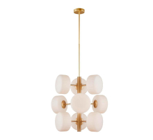 Подвесная люстра IMEX MD.9366-9-P-MGD