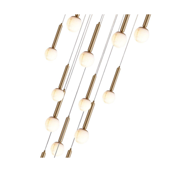Подвесная светодиодная люстра Kink Light Монс 07530-15A,36 Подвесная светодиодная люстра Kink Light Монс 07530-15A,36