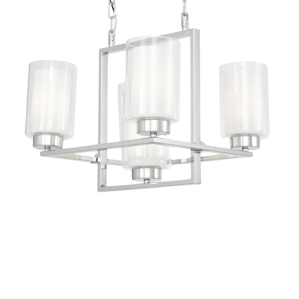 Подвесная люстра Lumina Deco Lino LDP 1239-5 CHR Подвесная люстра Lumina Deco Lino LDP 1239-5 CHR
