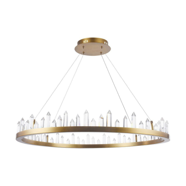 Подвесная светодиодная люстра Maytoni Gletscher H186-PL-01-61W-BS Подвесная светодиодная люстра Maytoni Gletscher H186-PL-01-61W-BS