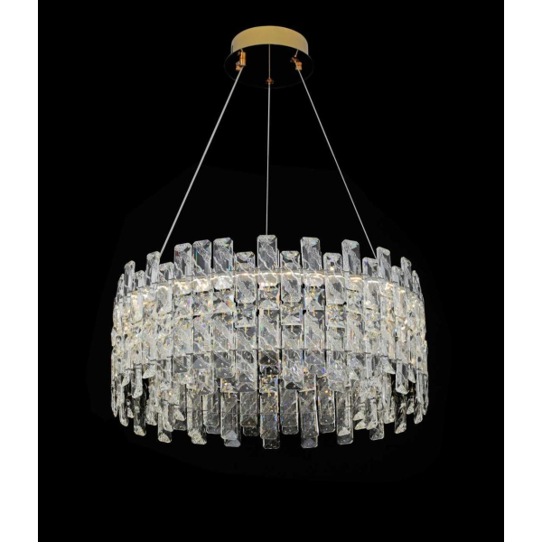 Люстра подвесная Alfa Light F4024-34 500mm SDG LED