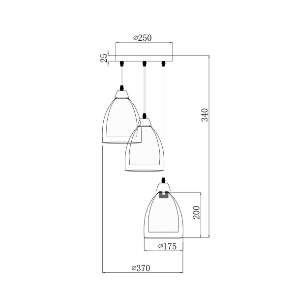 Подвесная люстра Freya Astery FR5375PL-03CH2 Подвесная люстра Freya Astery FR5375PL-03CH2