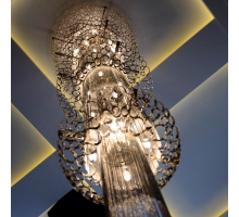Подвесная люстра Crystal Lux Fashion SP24 D800 H3400