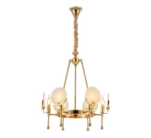 Подвесная люстра Lumina Deco Montego LDP 8010-6 F.GD