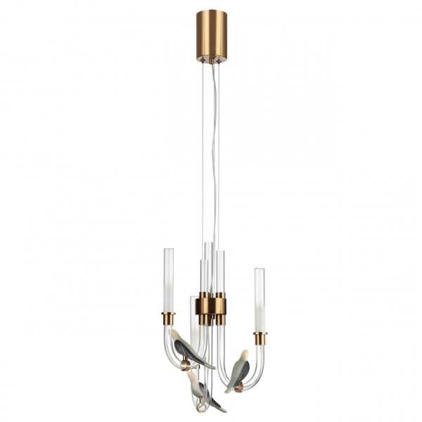 Подвесная светодиодная люстра Odeon Light L-Vision Lark 5431/6L Подвесная светодиодная люстра Odeon Light L-Vision Lark 5431/6L