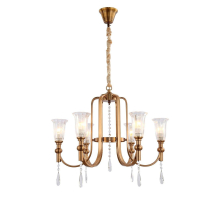 Подвесная люстра Lumina Deco Rionella LDP 8041-6 S.GD