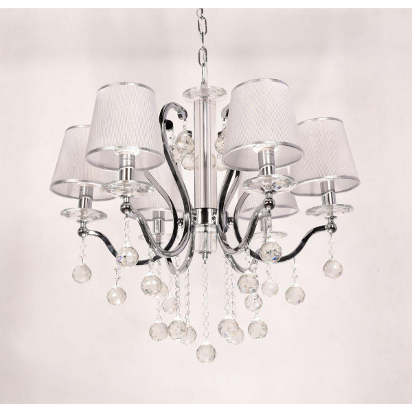 Подвесная люстра Lumina Deco Bellisica LDP 8033-6 SL Подвесная люстра Lumina Deco Bellisica LDP 8033-6 SL