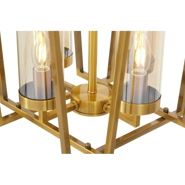 Подвесная люстра Lumina Deco Afres LDP 1246-4 MD+AB Подвесная люстра Lumina Deco Afres LDP 1246-4 MD+AB