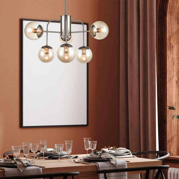 Подвесная люстра Vele Luce Verona VL5015L06 Подвесная люстра Vele Luce Verona VL5015L06