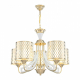 Подвесная люстра Arte Milano Florentia-3387 303387/5 Wh/Gd