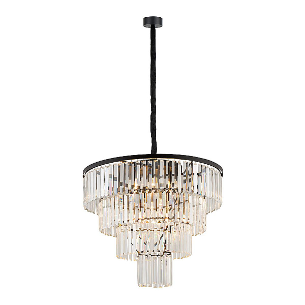 Подвесная люстра Nowodvorski Cristal L Black 7614