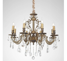 Подвесная люстра Lucia Tucci Barletta 1730.8 Antique