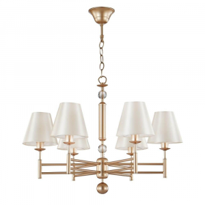 Подвесная люстра Crystal Lux FLAVIO SP6 GOLD
