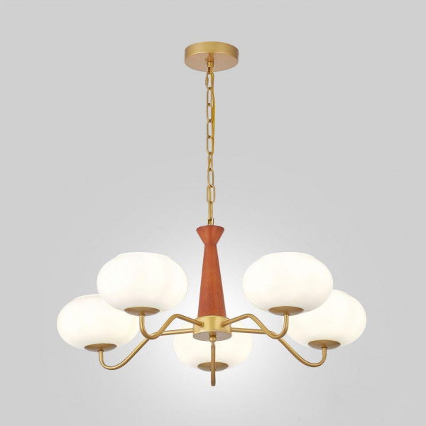 Подвесная люстра Arte Milano Napoli 310166/D680/5 BS/WD Подвесная люстра Arte Milano Napoli 310166/D680/5 BS/WD